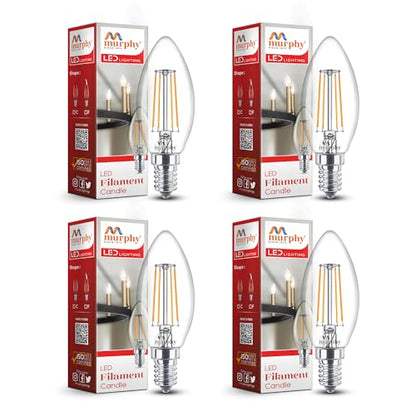 Murphy 5-watt Candle Shape Filament Candle LED Bulb Home & Decoration Bulb Base: E14