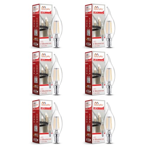 Murphy 5-watt Flame Shape Filament Candle LED Bulb Home & Decoration Bulb Base: E14