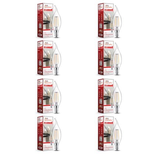 Murphy 5-watt Flame Shape Filament Candle LED Bulb Home & Decoration Bulb Base: E14