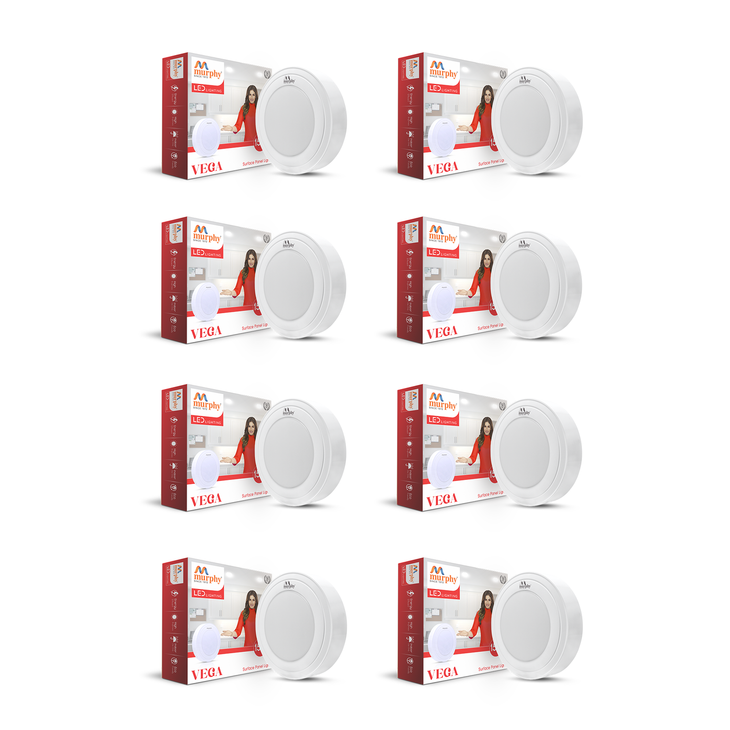 Murphy 15W Vega Color Changing Round Surface Panel Light