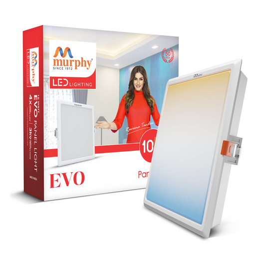 Murphy 10W Evo 3 Color Changing Square Recess Panel Light