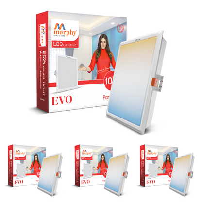 Murphy 10W Evo 3 Color Changing Square Recess Panel Light