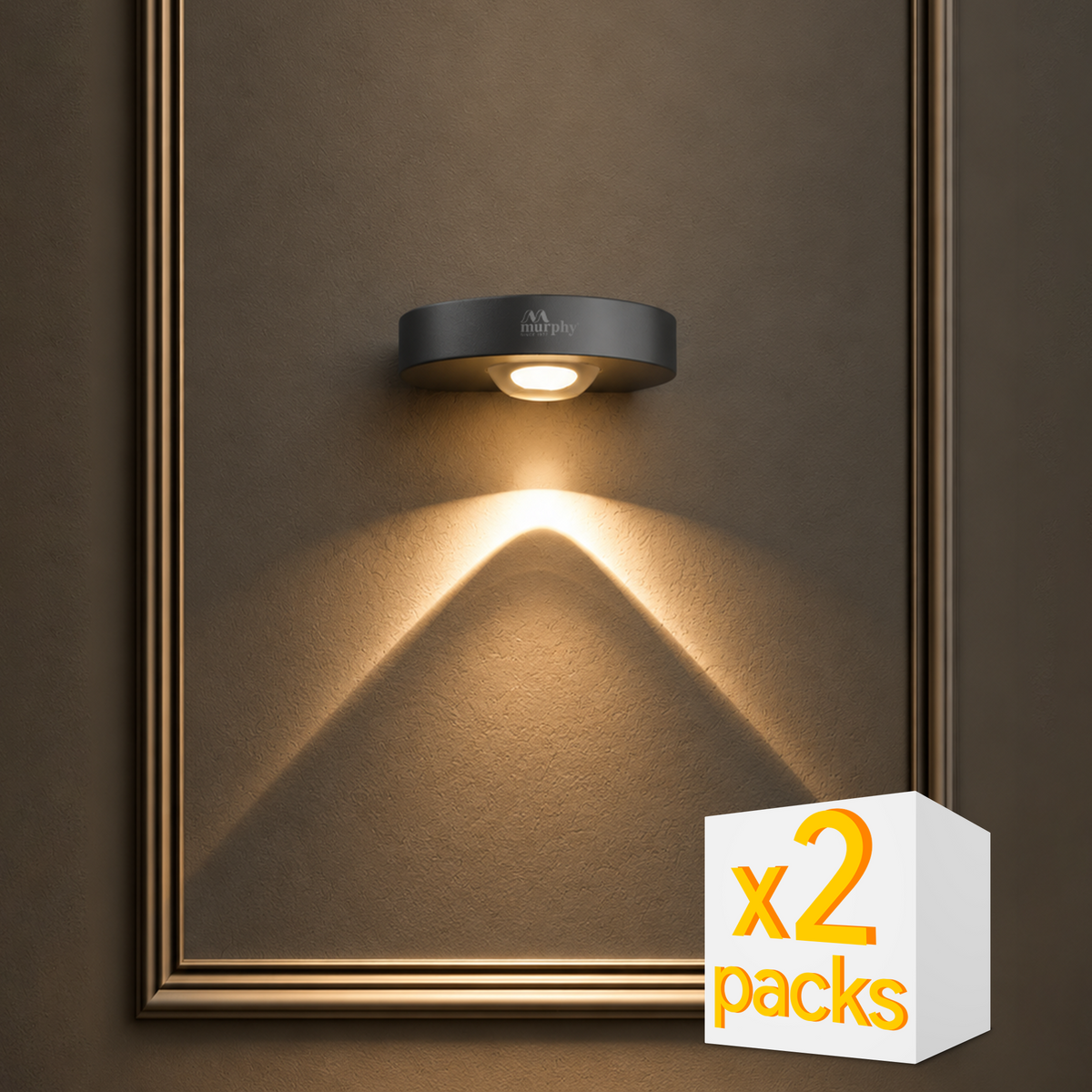 Murphy Areo 1-Way LED Wall Light – Waterproof Warm White