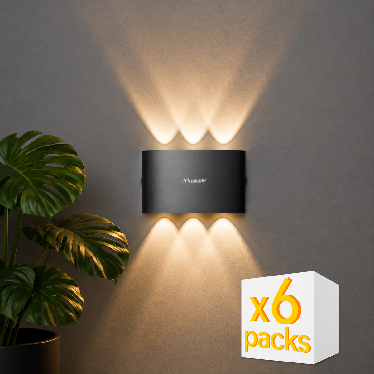 Murphy 6W LED Wayon Up Down Wall Light