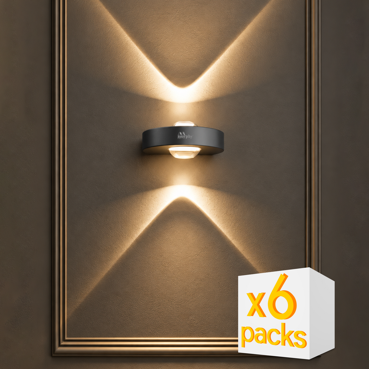 Murphy Areo 2-Way Outdoor LED Wall Light