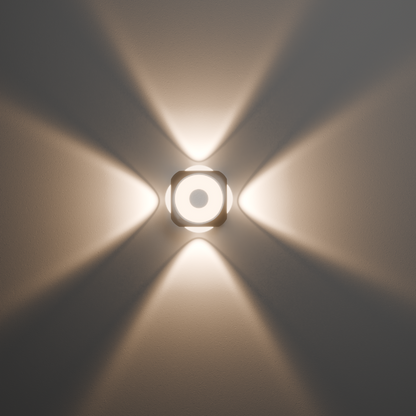 Murphy 6W LED Wall Light | Up & Down | Omni Arc Design | Outdoor Decorative Light