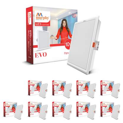 Murphy 10W Evo Square Recess Panel Light