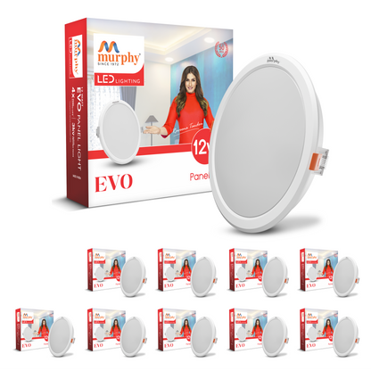 Murphy 12W Evo Round Recess Panel Light