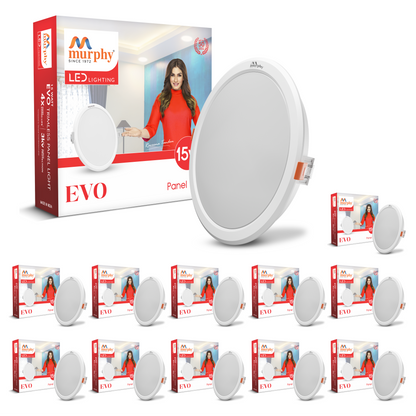 Murphy 15W Evo Round Recess Panel Light