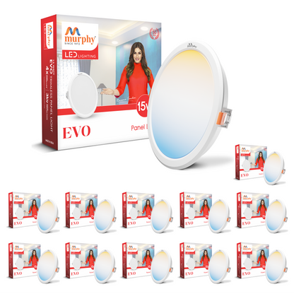 Murphy 15W Evo 3 Color Changing Round Recess Panel Light