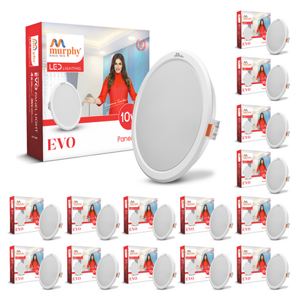 Murphy 10W Evo Round Recess Panel Light