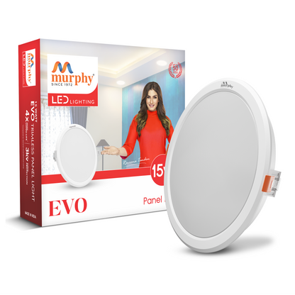 Murphy 15W Evo Round Recess Panel Light
