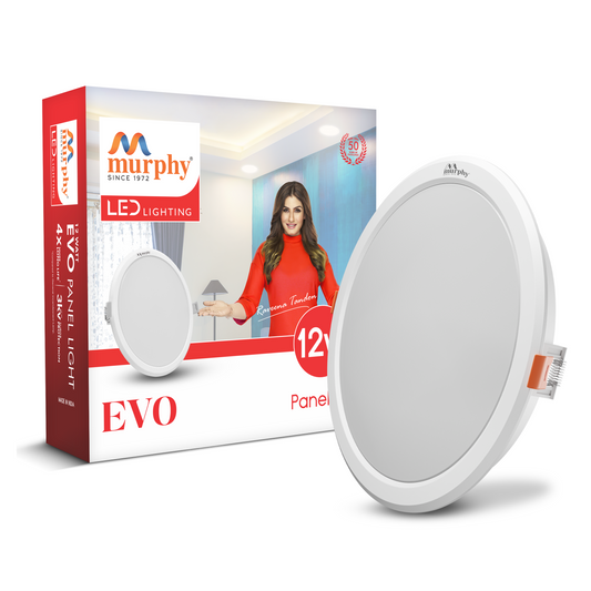 Murphy 12W Evo Round Recess Panel Light