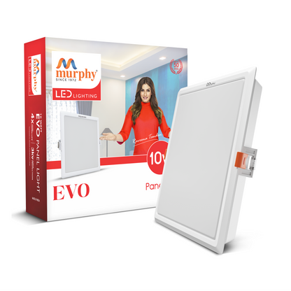 Murphy 10W Evo Square Recess Panel Light