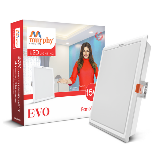 Murphy 15W Evo Square Recess Panel Light