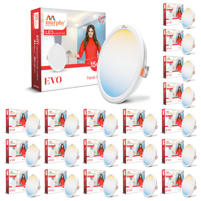 Murphy 15W Evo 3 Color Changing Round Recess Panel Light