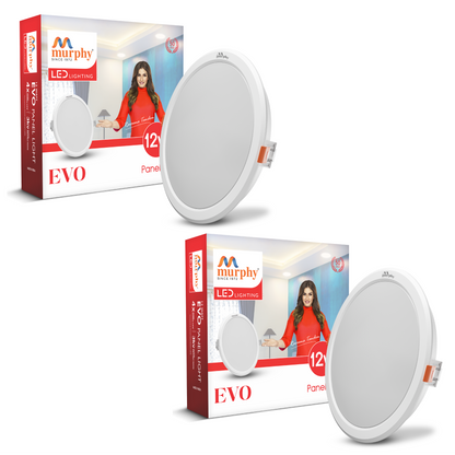 Murphy 12W Evo Round Recess Panel Light