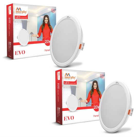 Murphy 20W Evo Round Recess Panel Light