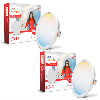 Murphy 10W Evo 3 Color Changing Round Recess Panel Light