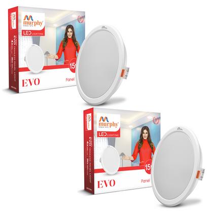 Murphy 15W Evo Round Recess Panel Light
