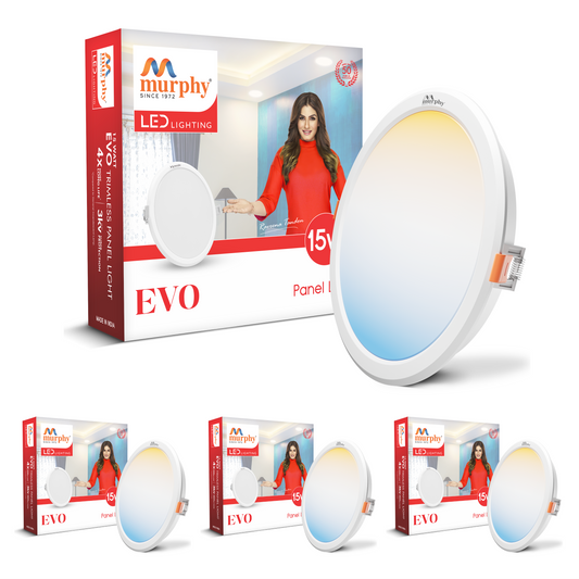 Murphy 15W Evo 3 Color Changing Round Recess Panel Light