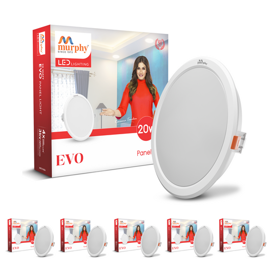 Murphy 20W Evo Round Recess Panel Light