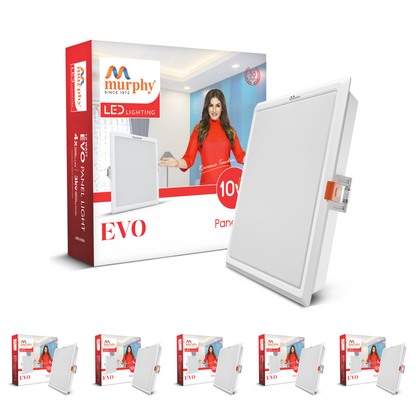 Murphy 10W Evo Square Recess Panel Light