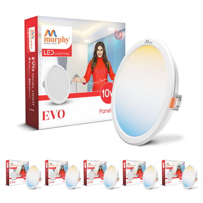 Murphy 10W Evo 3 Color Changing Round Recess Panel Light