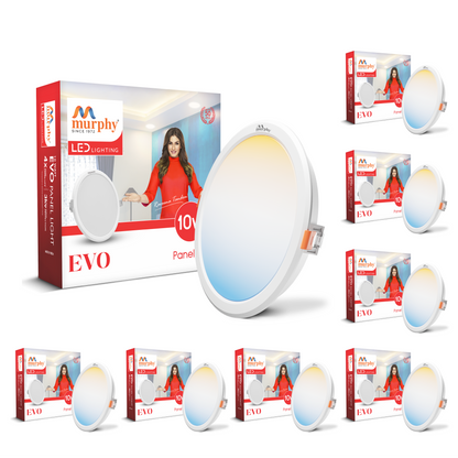 Murphy 10W Evo 3 Color Changing Round Recess Panel Light