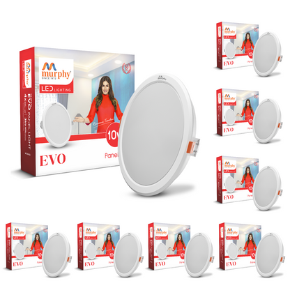 Murphy 10W Evo Round Recess Panel Light