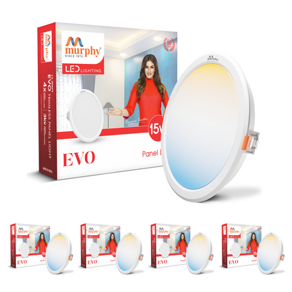 Murphy 15W Evo 3 Color Changing Round Recess Panel Light