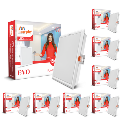Murphy 15W Evo Square Recess Panel Light