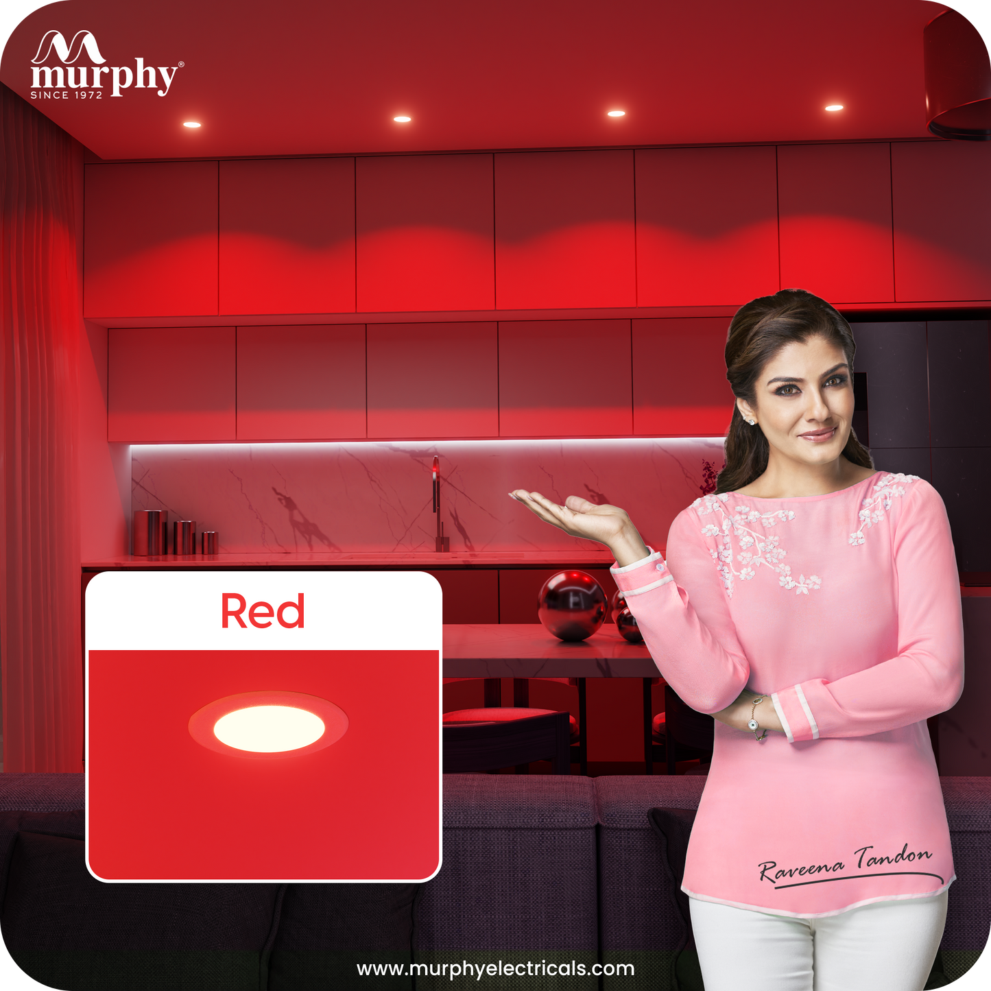 Murphy Crest Premium 7W LED Concealed Down Light | Cool White | Slim Modern False Ceiling Lighting | Suitable for 3-Inch Cutout