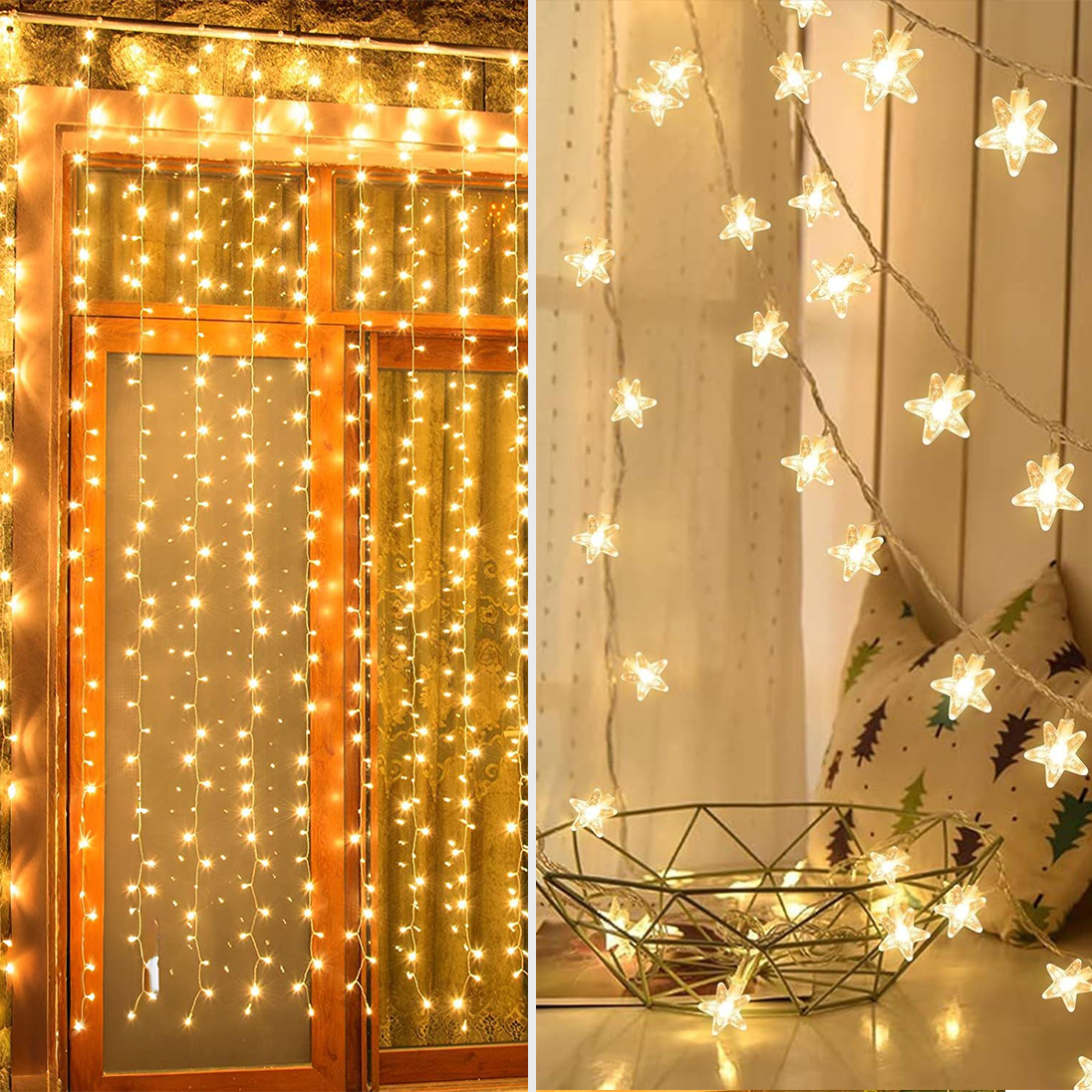 🎁 🎁 10MTR. RICE LIGHT CW + 10MTR. RICE LIGHT WW