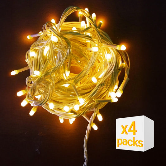 LEDDiT 35 Feet Long LED Power Pixel Serial String Light, 360 Degree Light in Bulb | Copper Led Pixel String Light for Home Decoration,Diwali,Christmas Free
