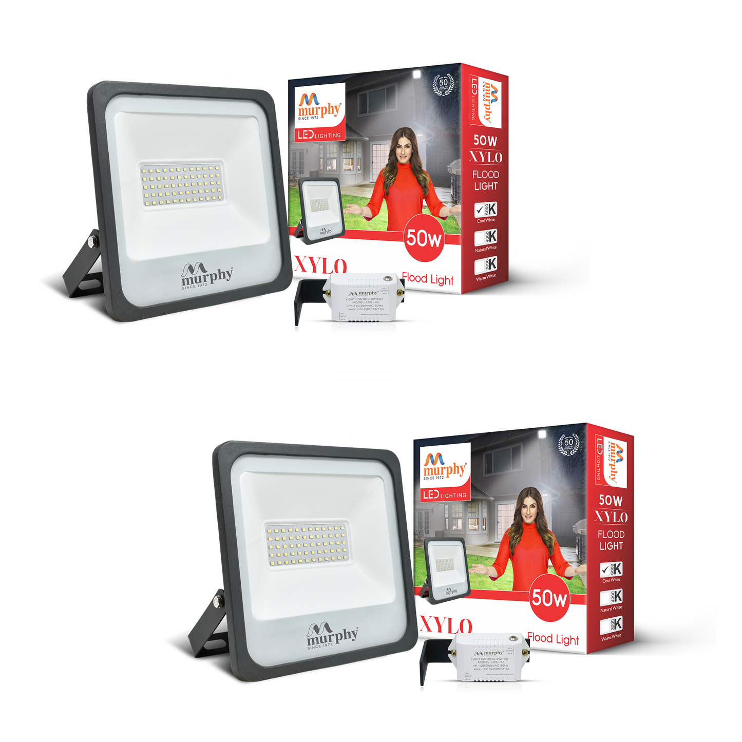 50W LED Flood Light-50W With Auto On Off Driver