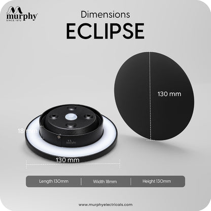 Murphy 6W Black Moon LED Wall Lamp