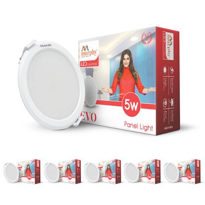 Murphy 5W Evo Round Recess Panel Light