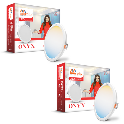 Murphy 10W Trimless 3 Color Changing Round Recess Panel Light