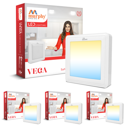 Murphy 15W Vega Color Changing Square Surface Panel Light