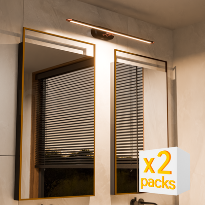 Murphy 12W 3-in-1 LED Mirror Light – Rose Gold