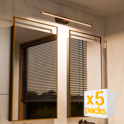 Murphy 12W 3-in-1 LED Mirror Light – Rose Gold