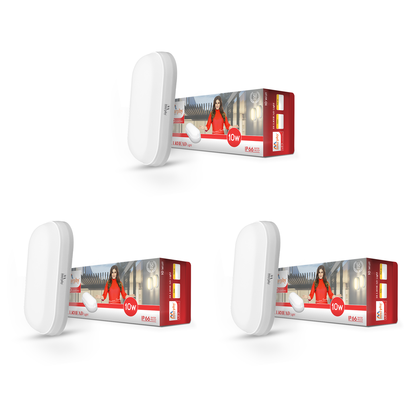 10W LED Bulkhead Wall Mount Light