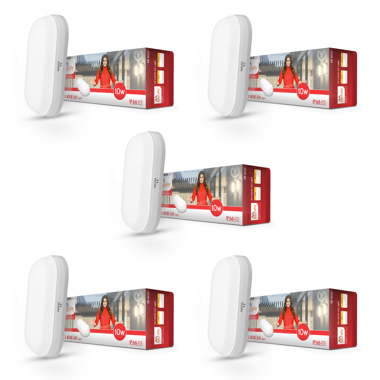 10W LED Bulkhead Wall Mount Light