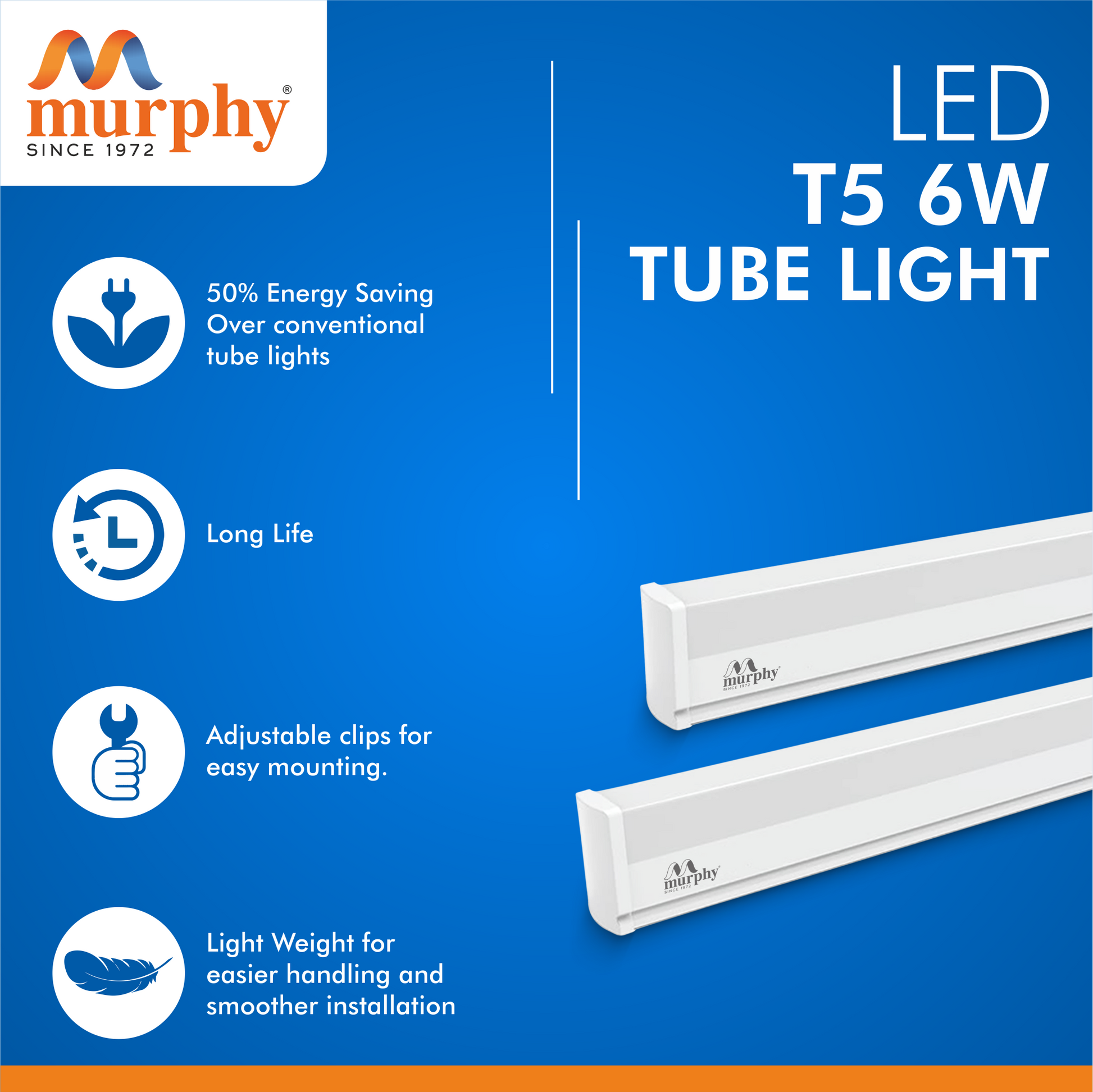 Murphy 6W LED Tube Light