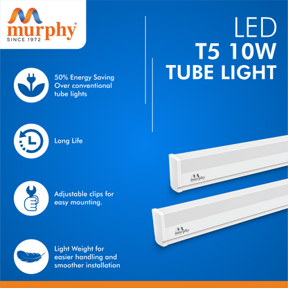 Murphy 10W LED Tube Light