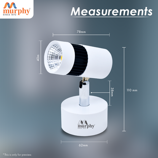 Murphy 5W LED Wall COB Light