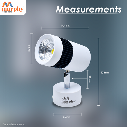 Murphy 15W LED Wall Cob Light