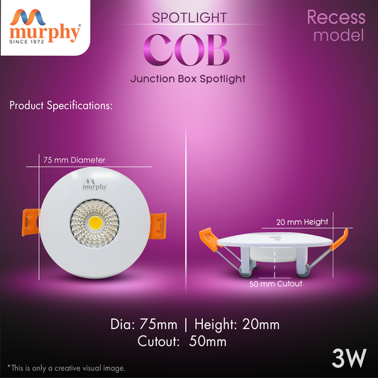 Murphy 3W COB Down Light