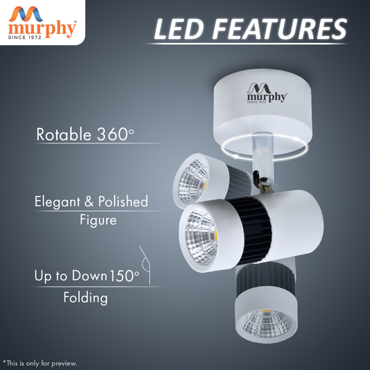 Murphy 5W LED Wall COB Light